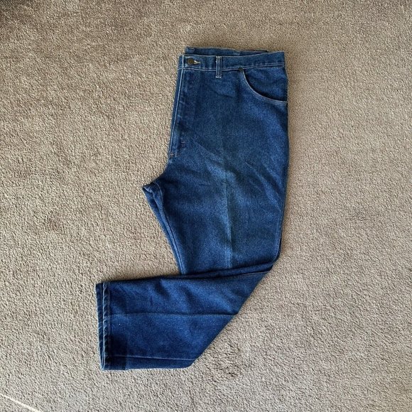Vintage Sedgefield Pants Men's Size 44 x 30 Straight Leg Med Wash Denim USA Made - Picture 1 of 14